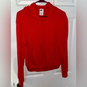 Nike Red Women's Lightweight Hoodie
